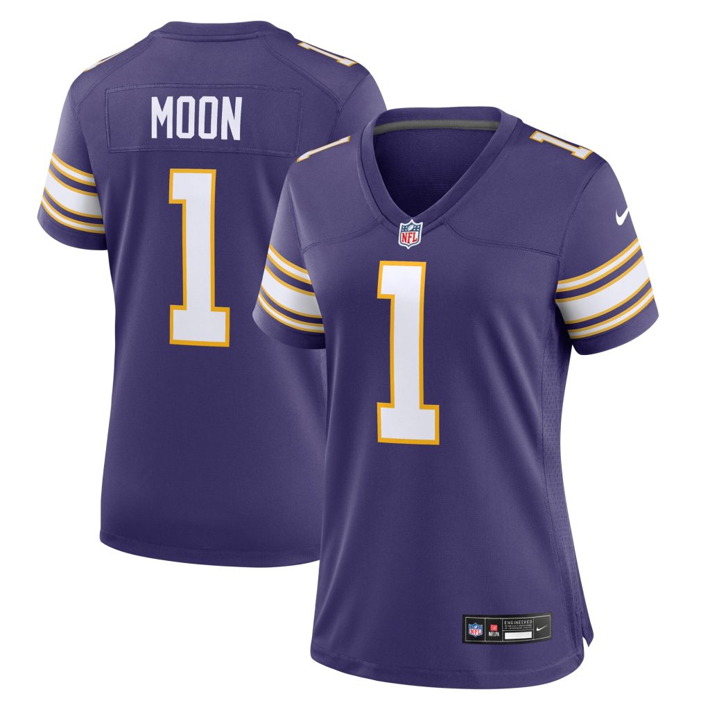 Warren Moon Minnesota Vikings Nike Women's Classic Retired Player Game Jersey - Purple