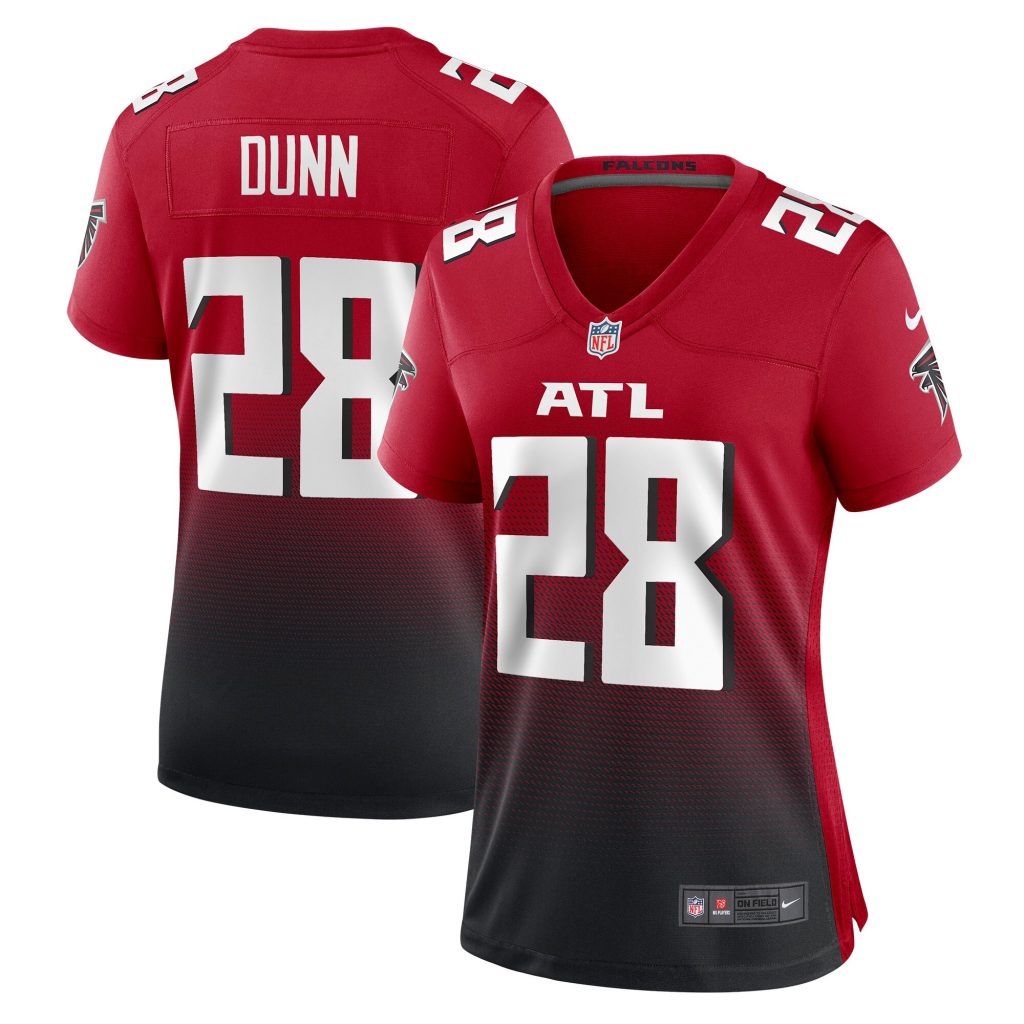 Women's Atlanta Falcons Warrick Dunn Nike Red Retired Game Jersey