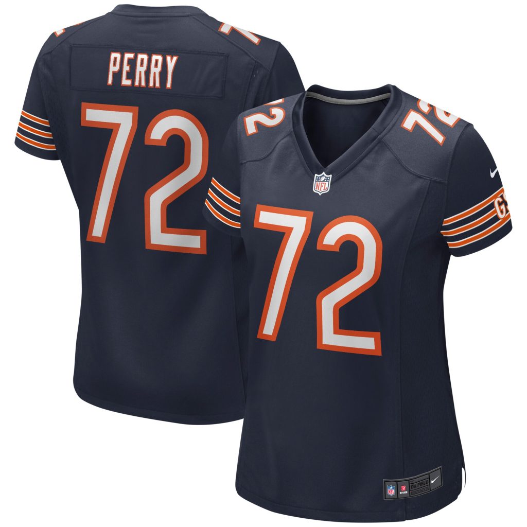Women's Chicago Bears William Perry Nike Navy Game Retired Player Jersey