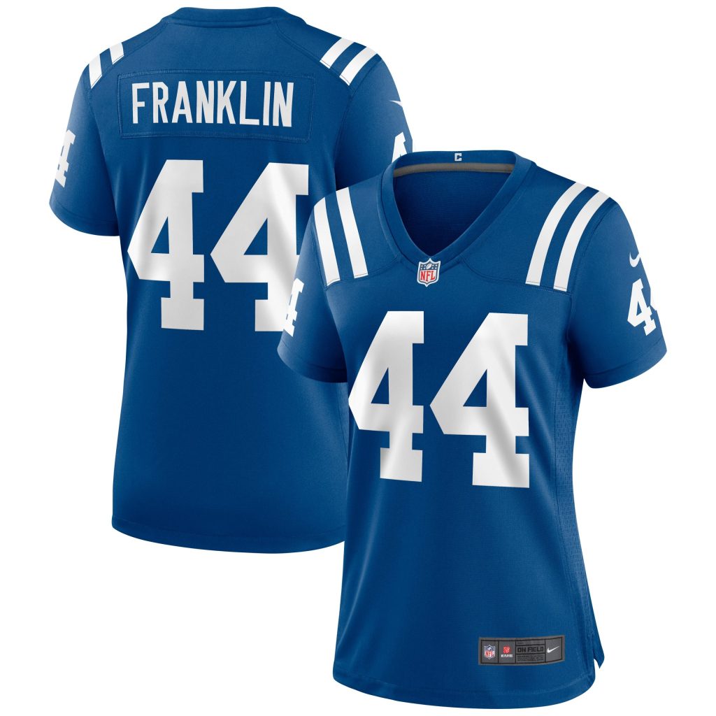 Women's Indianapolis Colts Zaire Franklin Nike Royal Game Jersey